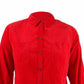 Charter Club Women's Solid Corduroy Shirt Red Size Small