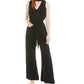Bar III Women's Choker Jumpsuit Black Size Extra Large