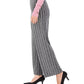 JM Collection Women's Metallic Textured Pull-On Pants Black Size Extra Large