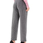 JM Women's Collection Petite Metallic Wide-Leg Pants Black Size Petite Medium