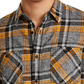 American Rag Men's Alex Plaid Shirt Gray Size Small