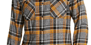 American Rag Men's Alex Plaid Shirt Gray Size Small