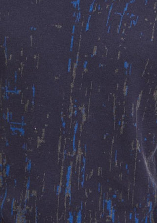 Alfani Men's Paint Splatter Crewneck Sweater Navy Size Small