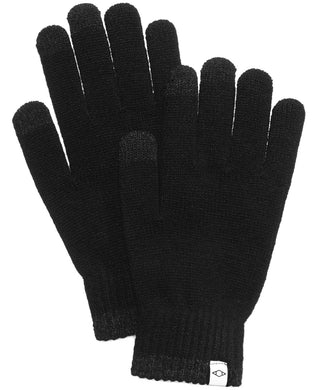 Alfani Men's Space-Dyed Gloves Charcoal Size Regular