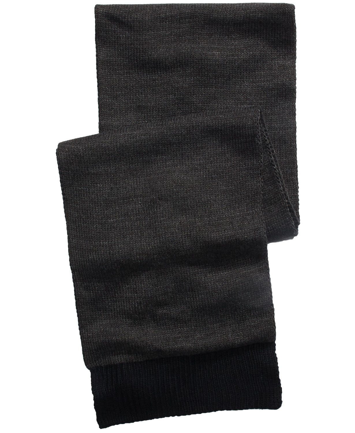 Alfani Men's Men's Reversible Scarf Charcoal One Size