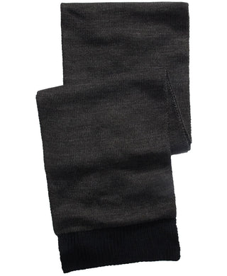 Alfani Men's Men's Reversible Scarf Charcoal One Size