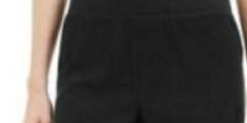 Karen Scott Women's Petites Microfleece Pants Black Size Petite