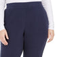 Karen Scott Women's Plus Size Warm-Up Pants Deep Black Size 2X