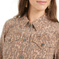 Style & Co Women's Leopard-Print Demin Jacket  Yellow Size Small