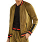 INC International Concepts Men's Disco Track Jacket Gold Size Extra Large Tall