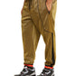 INC International Concepts Men's Big & Tall Metallic Jogger Pants Yellow Size XX Large