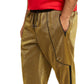 INC International Concepts Men's Big & Tall Metallic Jogger Pants Yellow Size XX Large