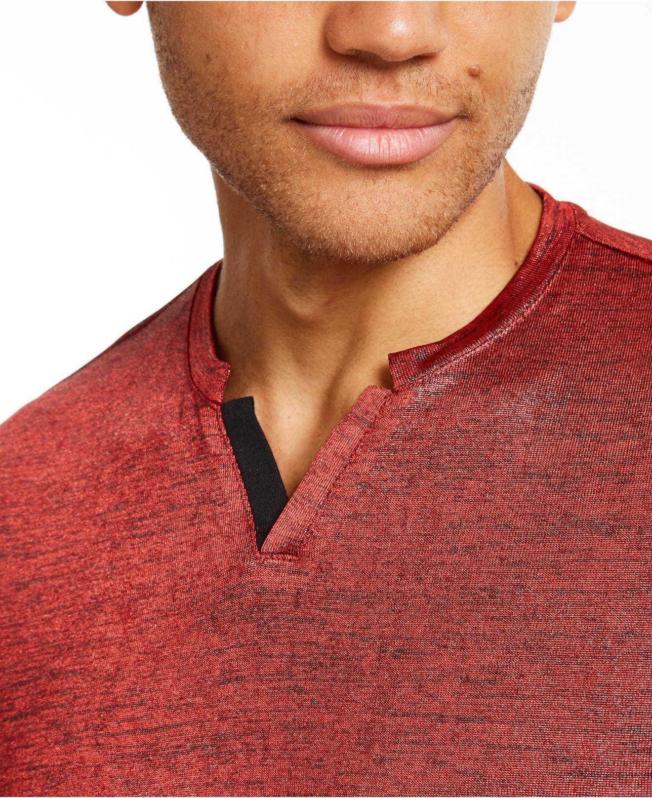 INC International Concepts Men's Galaxy T-Shirt Red Size 2 Extra Large