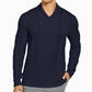 Tasso Elba Men's Textured Sweater  Dark Blue Size Small