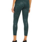 Ideology Women's Tonal Animal-Print Leggings Dark Green Size X-Small