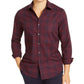 Tasso Elba Men's Medallion Print Shirt Red Size 2 Extra Large