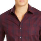 Tasso Elba Men's Medallion Print Shirt Red Size 2 Extra Large