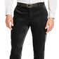 INC International Concepts Men's Big & Tall Slim-Fit Velvet Pants Black Size 52B