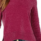 Maison Jules Women's Mock-Neck Sweater Pink Size Extra Large