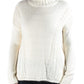 Maison Jules Women's  Mock-Neck Sweater Cloud Size Large