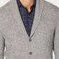 Tasso Elba Men's Cashmere Button Cardigan Med Gray Size Large