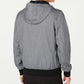 American Rag Men's Zip-Front Hooded Jacket Gray Size XX-Large