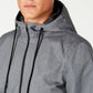 American Rag Men's Zip-Front Hooded Jacket Gray Size XX-Large