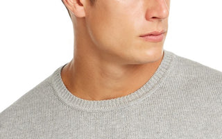 Club Room Men's Fox Graphic Crewneck Sweater Gray Size Extra Large