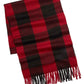 Alfani Men's Buffalo Plaid Scarf Red One Size