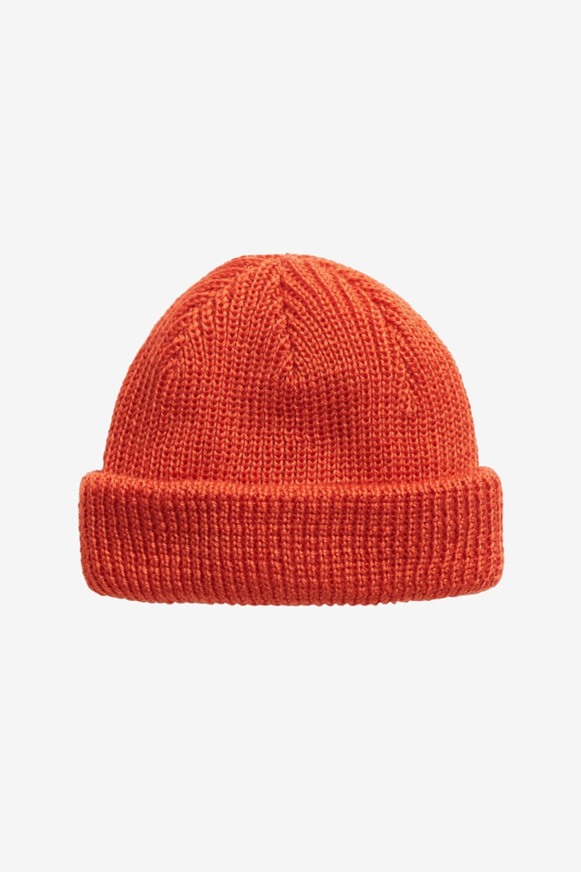 Club Room Men's Men's Fisherman Beanie Orange One Size