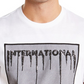 INC International Concepts Men's Bensi Graphic T-Shirt White Size Medium