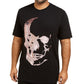 INC International Concepts Men's Big & Tall Renew Sequin Skull T-Shirt  Black Size X-Large