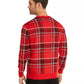 Charter Club Men's Plaid Family Sweater Red Size Small