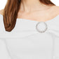 INC International Concepts Women's Embellished Off-The-Shoulder Sweater White Size Extra Large