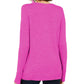 INC International Concepts Women's Embellished Keyhole Sweater Pink Size Small
