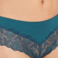 INC International Concepts Women's Lace-Trim Hipster Underwear Green Size Small