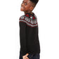 Charter Club Big Boys Fair Isle Family Sweater Black Size X-Large