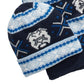 Club Room Men's Bulldog Hat & Scarf Set Blue Size Regular