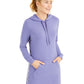 Ideology Women's Printed-Panel Long Hoodie Purple Size Small