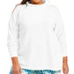 Ideology Women's Plus Size Split-Shoulder Mock-Neck TopWhite Size X-Large