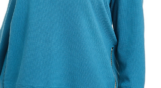 Ideology Women's Plus Size Side-Zipper Sweatshirt Dark Blue Size XX-Large