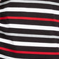 Karen Scott Women's Sport Striped 3/4-Sleeve Top Red Size Extra Small