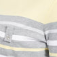 Karen Scott Women's Sport Striped 3/4-Sleeve Top Yellow Size Extra Small