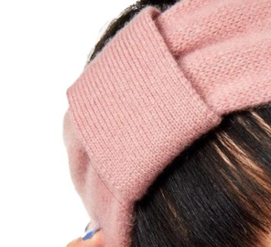 Charter Club Women's Cashmere Earwarmer Headband Pink Size One Size