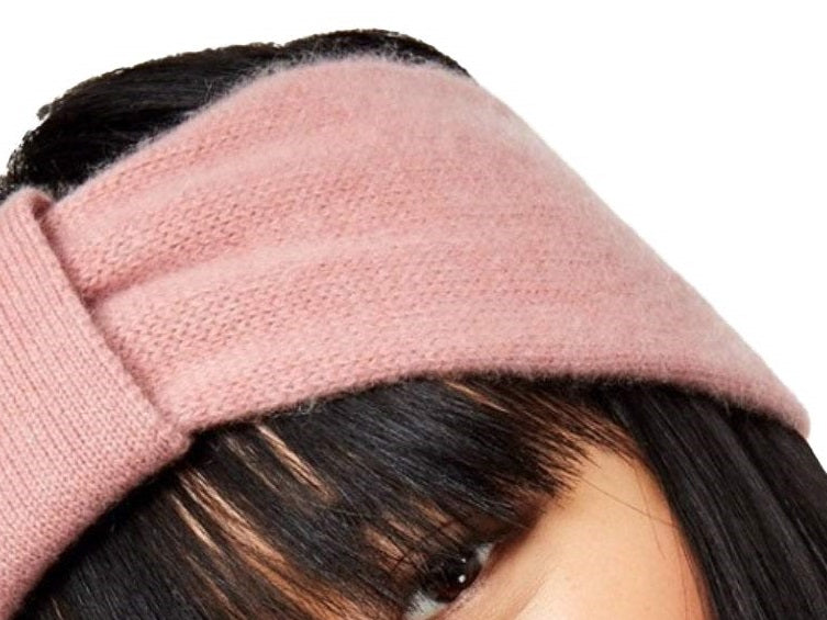 Charter Club Women's Cashmere Earwarmer Headband Pink Size One Size