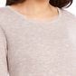 Style & Co Women's Pointelle-Trim Marled Tunic Sweater Beige Size Large