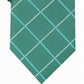 Club Room Men's Canton Grid Tie Green Size Regular