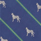 Club Room Men's Dalmatian Stripe Tie Blue Size Regular
