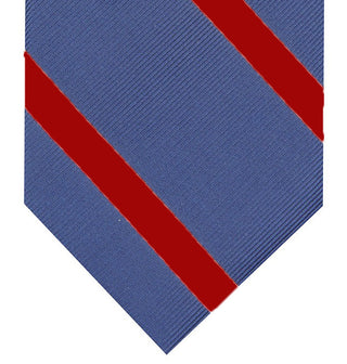 Club Room Men's Stripe Tie Red Size Regular