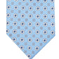 Club Room Men's Classic Neat Silk Tie Blue Size Regular